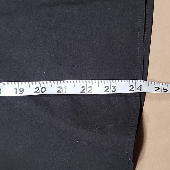 Talbots Size 12 Black Long Sleeve Button Down French Cuff Shirt, Exc. Used Cond. - Picture 11 of 16